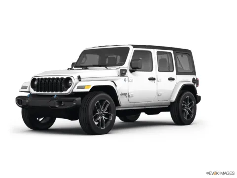White 2024 Jeep Wrangler Sahara 4xe for sale in Powderly, KY