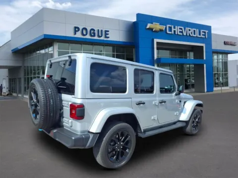 Photos of 2023 Jeep Wrangler Sahara 4xe for sale in Powderly, KY at Pogue Chevrolet, INC.