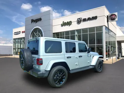 Another view of 2023 Jeep Wrangler Sahara 4xe for sale in Powderly, KY at Pogue Chevrolet, INC.