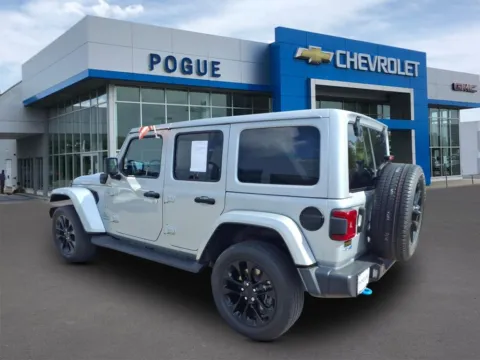 Another view of 2023 Jeep Wrangler Sahara 4xe for sale in Powderly, KY at Pogue Chevrolet, INC.