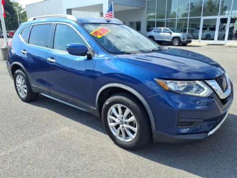 Blue 2020 Nissan Rogue SV for sale in Powderly, KY