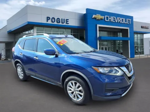 Blue 2020 Nissan Rogue SV for sale in Powderly, KY