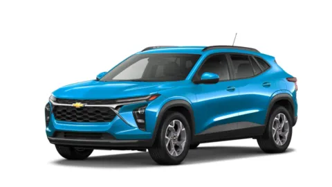 Blue 2026 Chevrolet Trax LT for sale in Powderly, KY