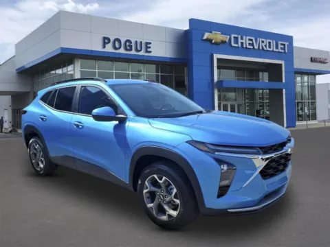 Blue 2026 Chevrolet Trax LT for sale in Powderly, KY
