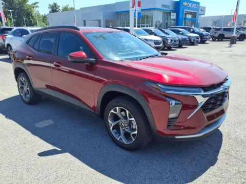 Red 2025 Chevrolet Trax LT for sale in Powderly, KY
