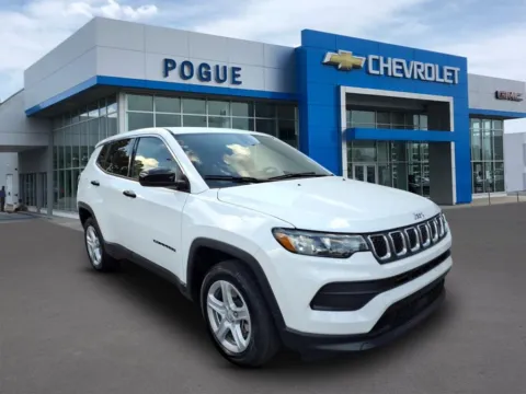 White 2024 Jeep Compass Sport for sale in Powderly, KY