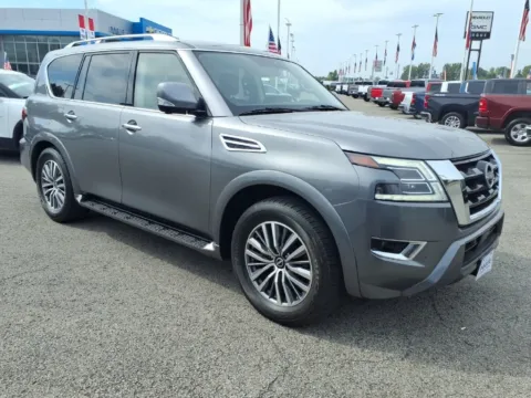 Gray 2024 Nissan Armada SL for sale in Powderly, KY