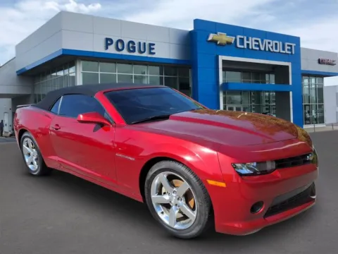 Red 2015 Chevrolet Camaro 1LT for sale in Powderly, KY