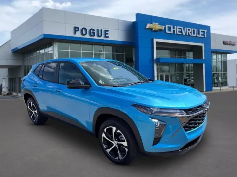 Blue 2026 Chevrolet Trax 1RS for sale in Powderly, KY