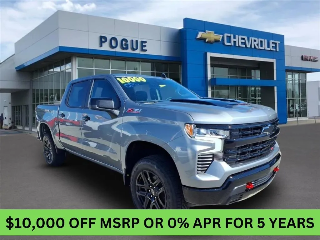 Gray 2026 Chevrolet Silverado 1500 LT Trail Boss for sale in Powderly, KY