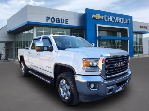 White 2015 GMC Sierra 3500 HD SLT for sale in Powderly, KY