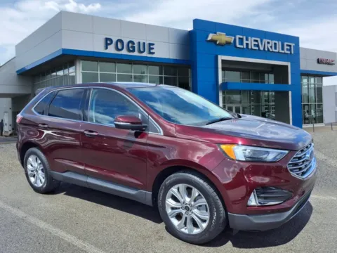 Red 2024 Ford Edge Titanium for sale in Powderly, KY