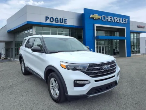 White 2023 Ford Explorer XLT for sale in Powderly, KY