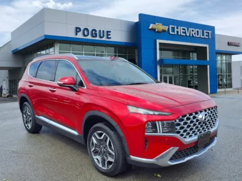 Red 2023 Hyundai Santa Fe Limited for sale in Powderly, KY
