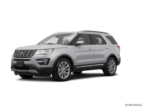 Silver 2017 Ford Explorer Limited for sale in Powderly, KY