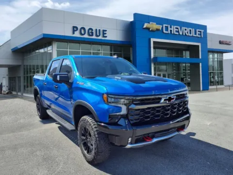 Blue 2024 Chevrolet Silverado 1500 ZR2 for sale in Powderly, KY