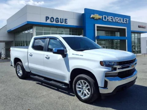 White 2021 Chevrolet Silverado 1500 LT for sale in Powderly, KY