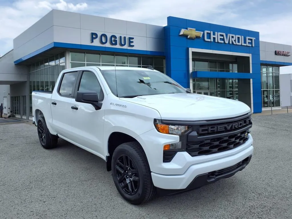 White 2026 Chevrolet Silverado 1500 Custom for sale in Powderly, KY