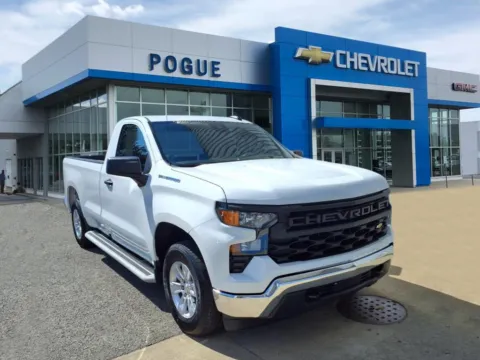 White 2024 Chevrolet Silverado 1500 WT for sale in Powderly, KY