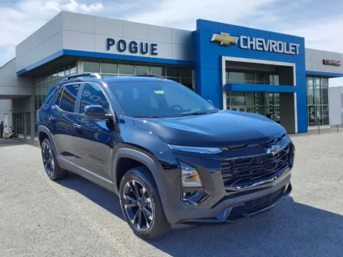 Black 2026 Chevrolet Equinox RS for sale in Powderly, KY