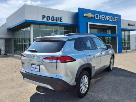 Photos of 2023 Toyota Corolla Cross LE for sale in Powderly, KY at Pogue Chevrolet, INC.