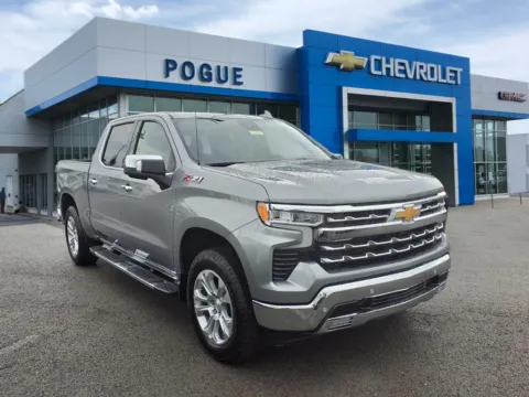 Gray 2026 Chevrolet Silverado 1500 LTZ for sale in Powderly, KY