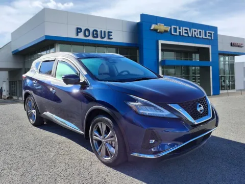 Blue 2020 Nissan Murano Platinum for sale in Powderly, KY