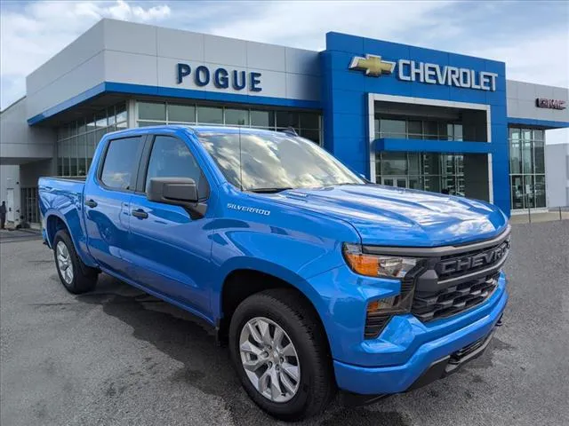 Blue 2026 Chevrolet Silverado 1500 Custom for sale in Powderly, KY