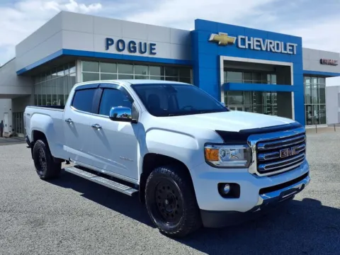 White 2016 GMC Canyon SLT for sale in Powderly, KY