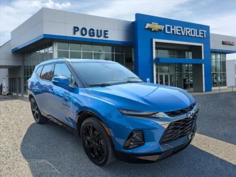 Blue 2021 Chevrolet Blazer RS for sale in Powderly, KY