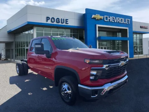 Red 2026 Chevrolet Silverado 3500 HD Chassis Cab LT for sale in Powderly, KY