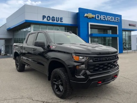 Black 2026 Chevrolet Silverado 1500 Custom Trail Boss for sale in Powderly, KY