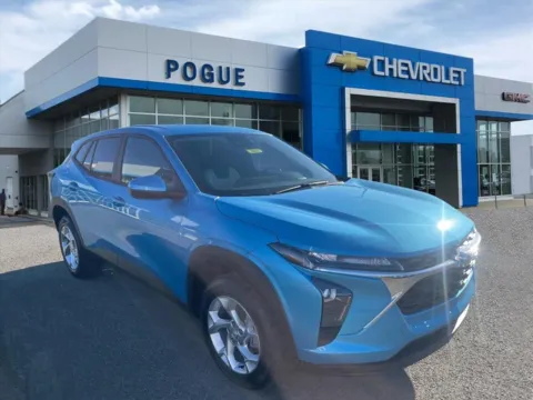 Blue 2026 Chevrolet Trax LS for sale in Powderly, KY