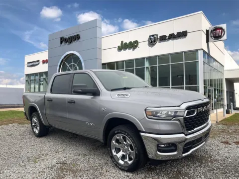 Silver 2026 RAM 1500 BIG HORN CREW CAB 4X4 5'7' BOX for sale in Powderly, KY