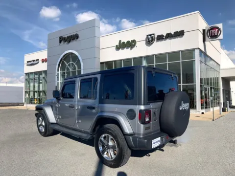 Another view of 2020 Jeep Wrangler Unlimited Sahara for sale in Powderly, KY at Pogue Chrysler Dodge Jeep RAM FIAT