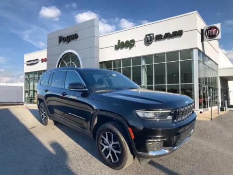Black 2024 Jeep Grand Cherokee L Limited for sale in Powderly, KY