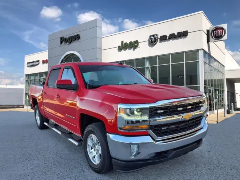 Red 2017 Chevrolet Silverado 1500 LT for sale in Powderly, KY
