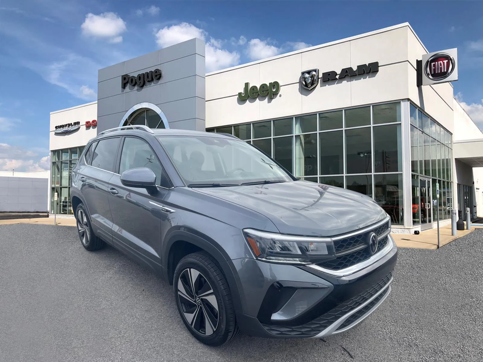 Red 2024 Volkswagen Taos 1.5T SE for sale in Powderly, KY