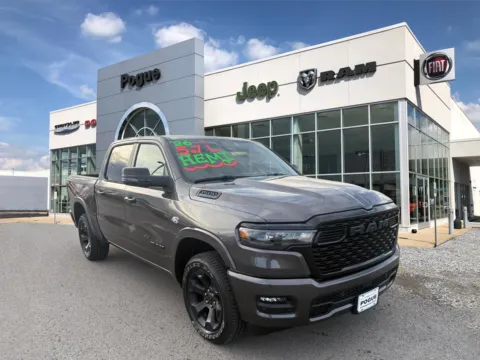 Gray 2026 RAM 1500 BIG HORN CREW CAB 4X4 5'7' BOX for sale in Powderly, KY