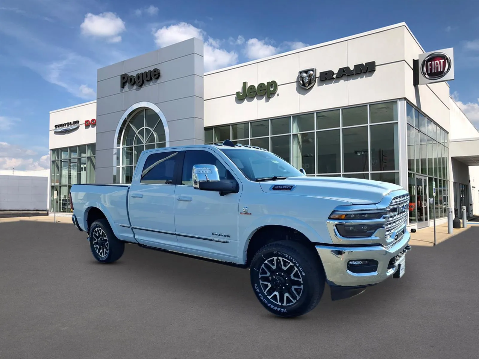 White 2026 RAM 2500 LIMITED CREW CAB 4X4 6'4' BOX for sale in Powderly, KY