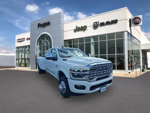 White 2026 RAM 3500 LIMITED CREW CAB 4X4 8' BOX for sale in Powderly, KY