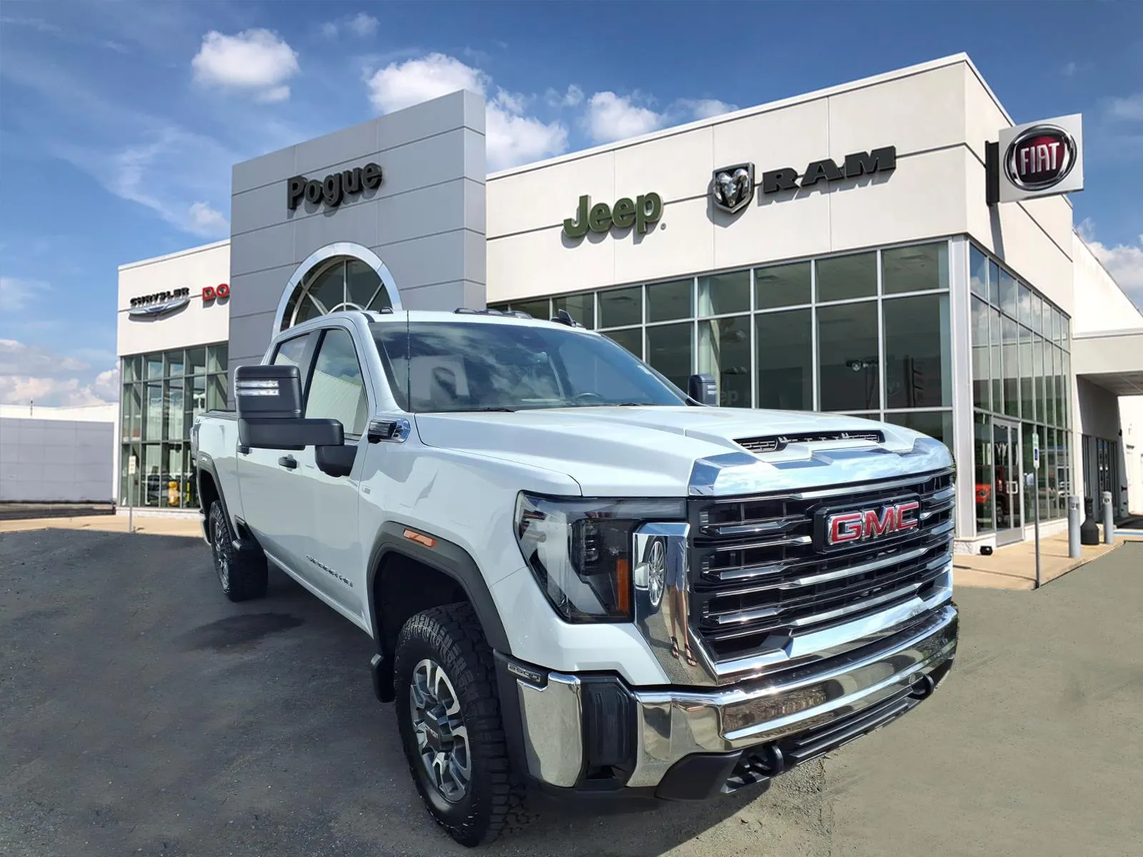 White 2024 GMC Sierra 2500HD Pro for sale in Powderly, KY