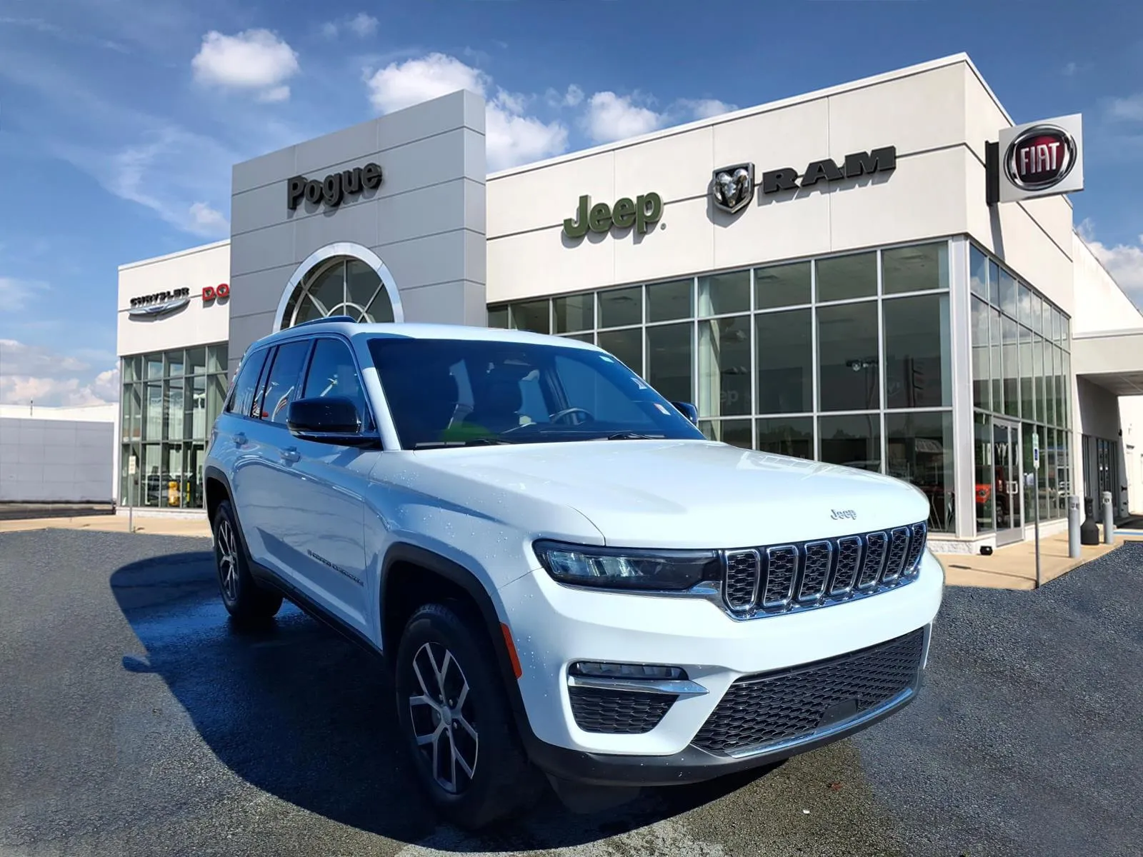 White 2024 Jeep Grand Cherokee Limited for sale in Powderly, KY