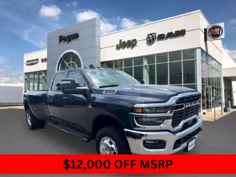 Blue 2026 RAM 3500 TRADESMAN CREW CAB 4X4 8' BOX for sale in Powderly, KY
