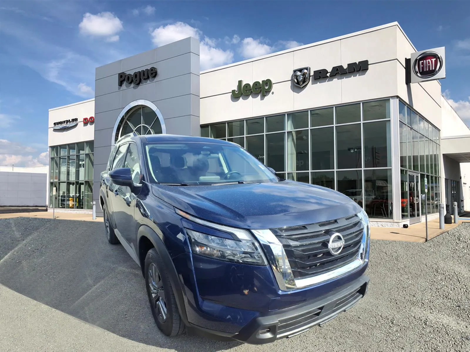 Blue 2025 Nissan Pathfinder SV for sale in Powderly, KY