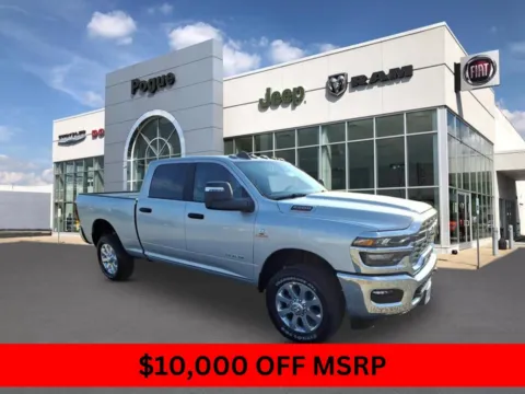 Silver 2026 RAM 2500 BIG HORN CREW CAB 4X4 6'4' BOX for sale in Powderly, KY