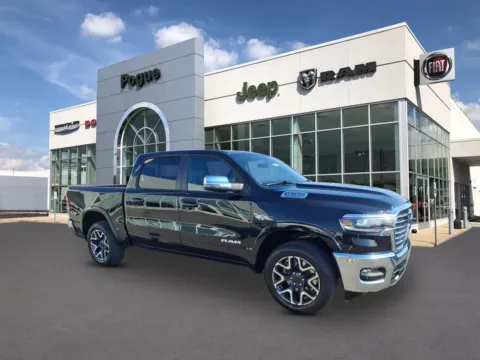 Black 2026 RAM 1500 LARAMIE CREW CAB 4X4 5'7' BOX for sale in Powderly, KY