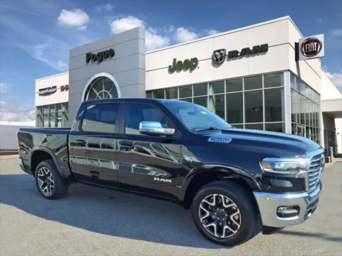 Black 2026 RAM 1500 LARAMIE CREW CAB 4X4 5'7' BOX for sale in Powderly, KY