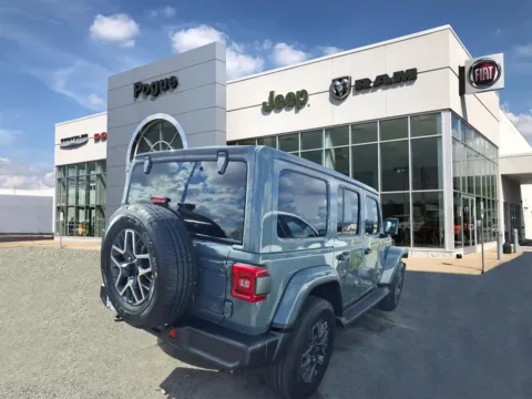 Photos of 2026 Jeep Wrangler WRANGLER 4-DOOR SAHARA for sale in Powderly, KY at Pogue Chrysler Dodge Jeep RAM FIAT