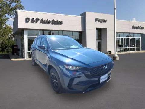 Blue 2025 Mazda CX-50 Hybrid Premium for sale in Powderly, KY